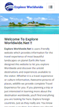 Mobile Screenshot of exploreworldwide.net